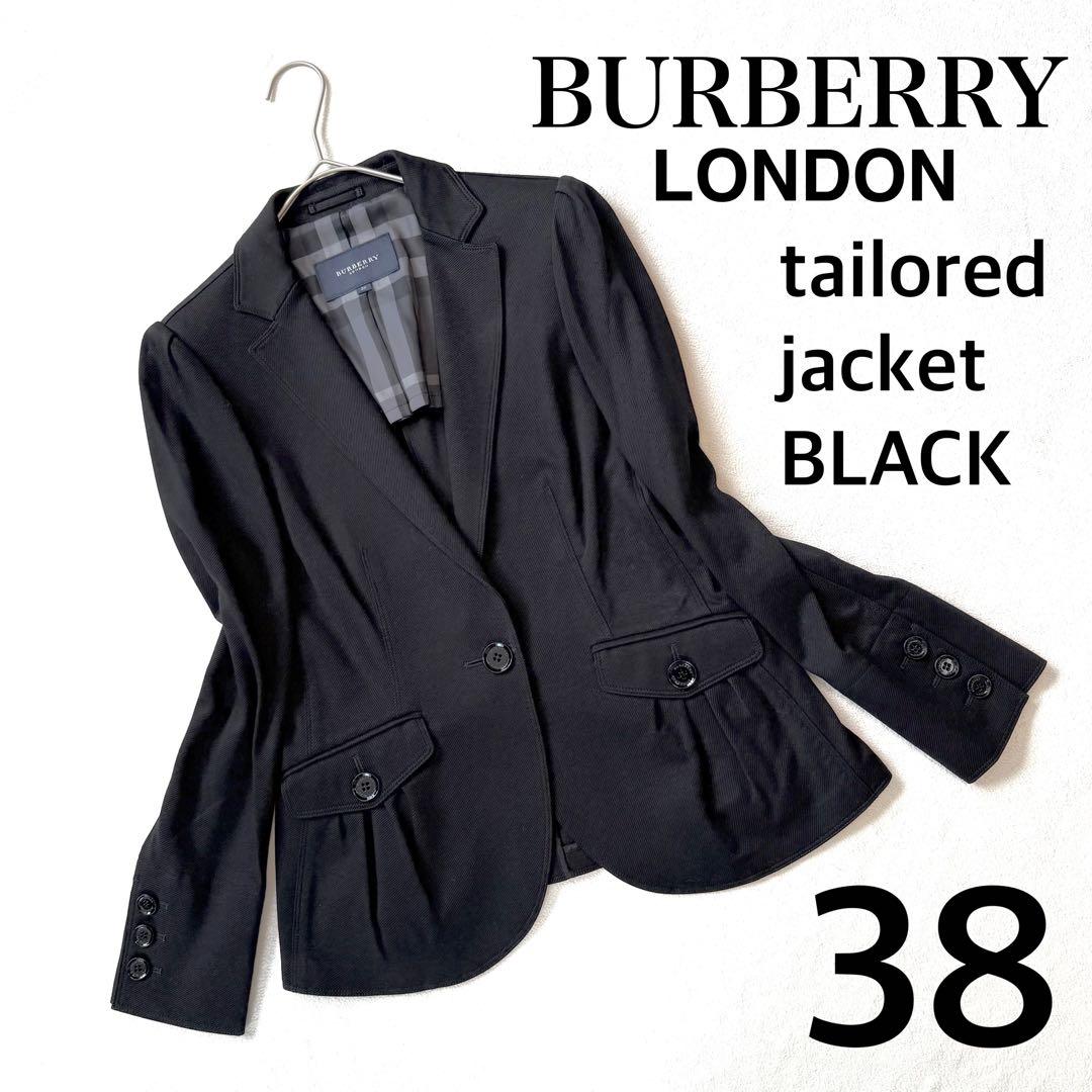 美品・38✨バーバリーロンドン ノバチェック テーラードジャケット