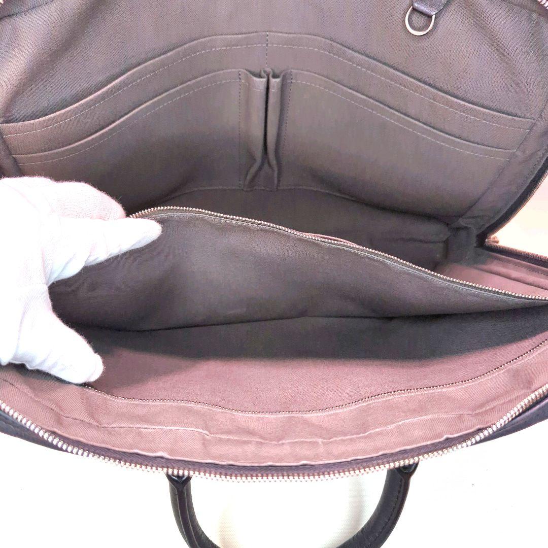 ルイ・ヴィトン ビジネスバッグ ブラック 黒 ダミエ ロゴ レザー