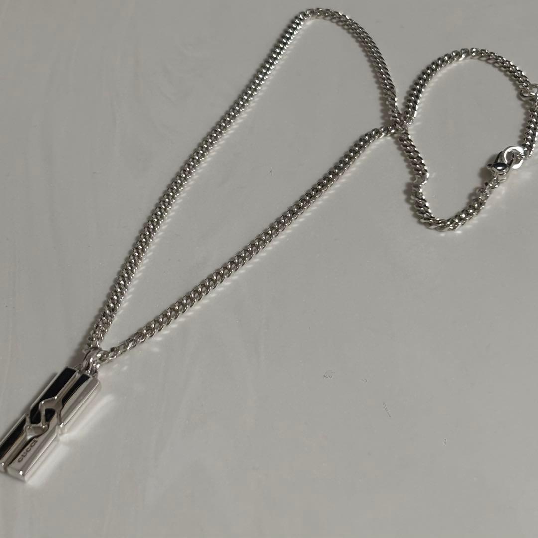 GUCCI 新品同様品 ノットネックレス インフィニティ 喜平チェーン 極美