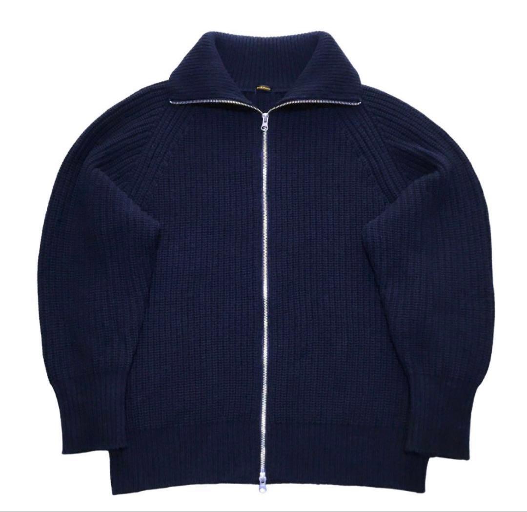 Ets. MATERIAUX エディフィス マテリオ 肉厚 ドライバーズニット