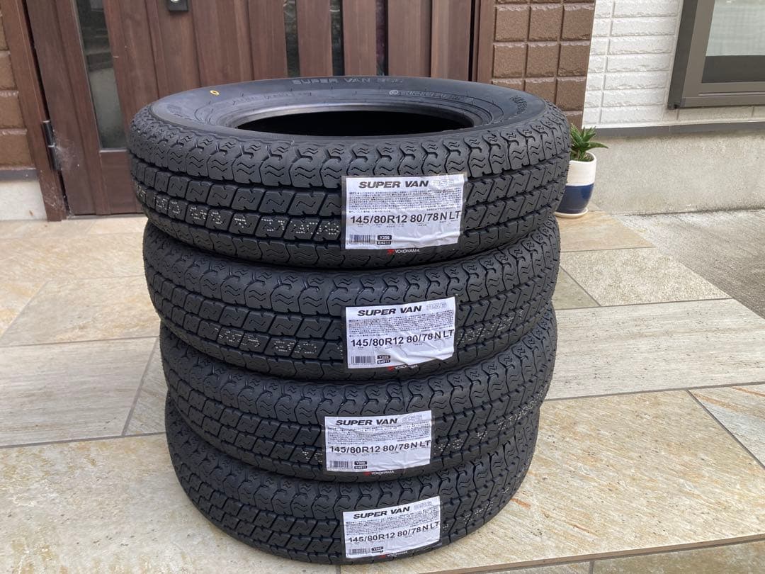 軽貨物用夏タイヤYOKOHAMA SUPER VAN 356 145/80R12 楽天市場】YOKOHAMA ヨコハマ SUPER VAN スーパーバン Y356 145/80R12