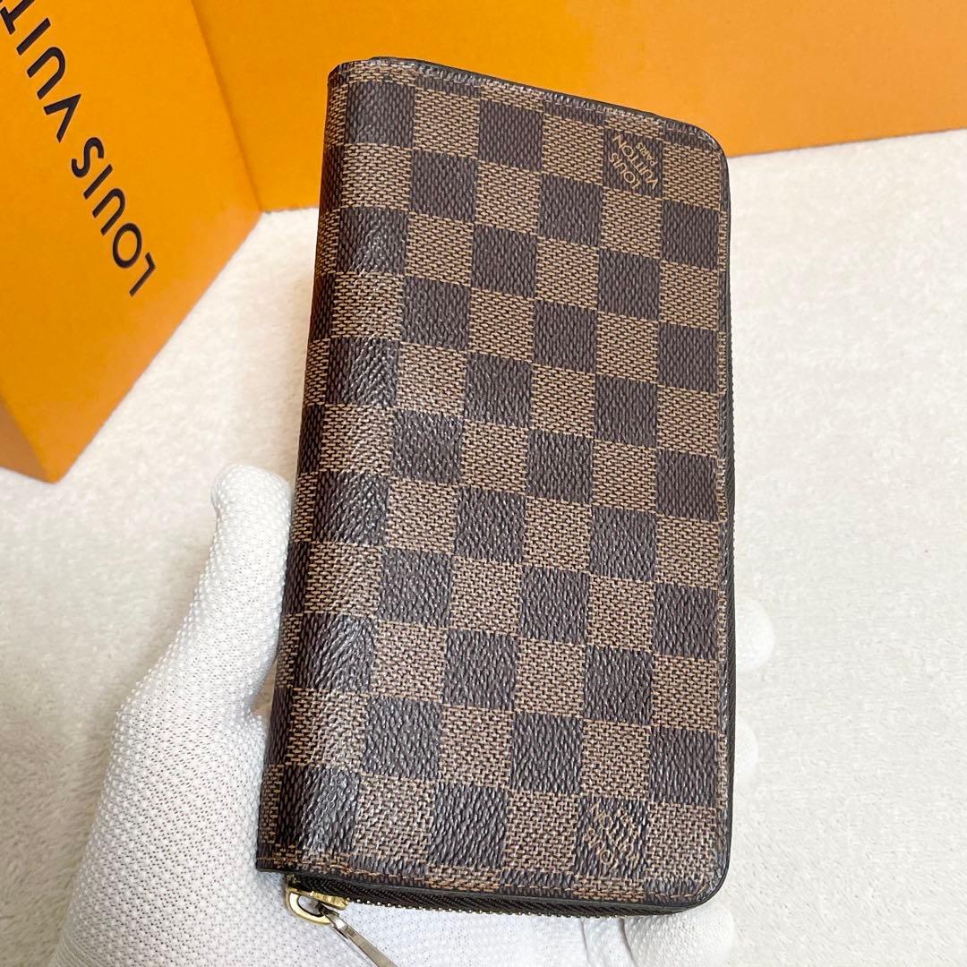 ルイヴィトン ダミエ ジッピーウォレット ラウンドファスナー 長財布