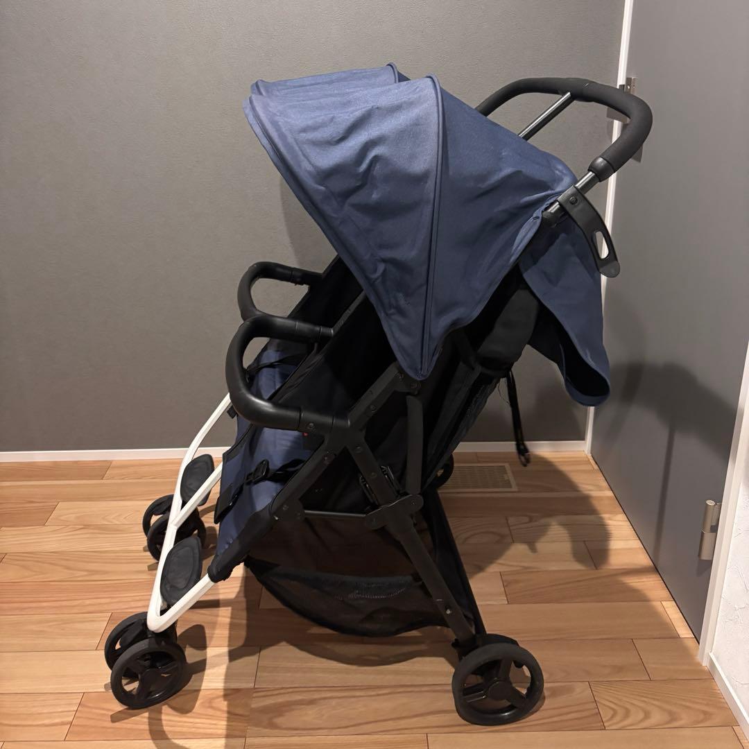 ココロンツイン　二人乗りベビーカー　双子　ベビーカー　説明書あり