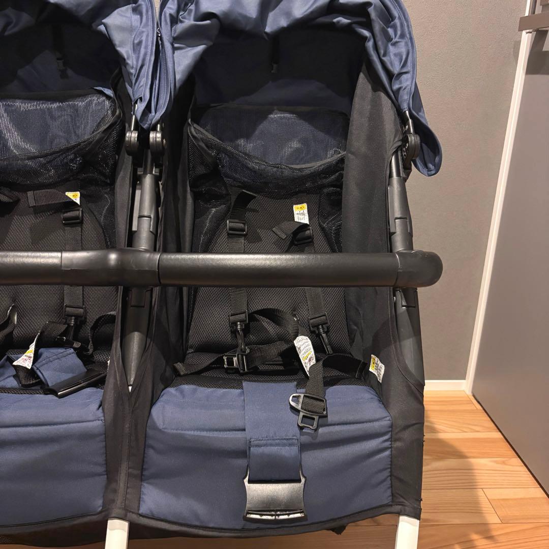 ココロンツイン　二人乗りベビーカー　双子　ベビーカー　説明書あり