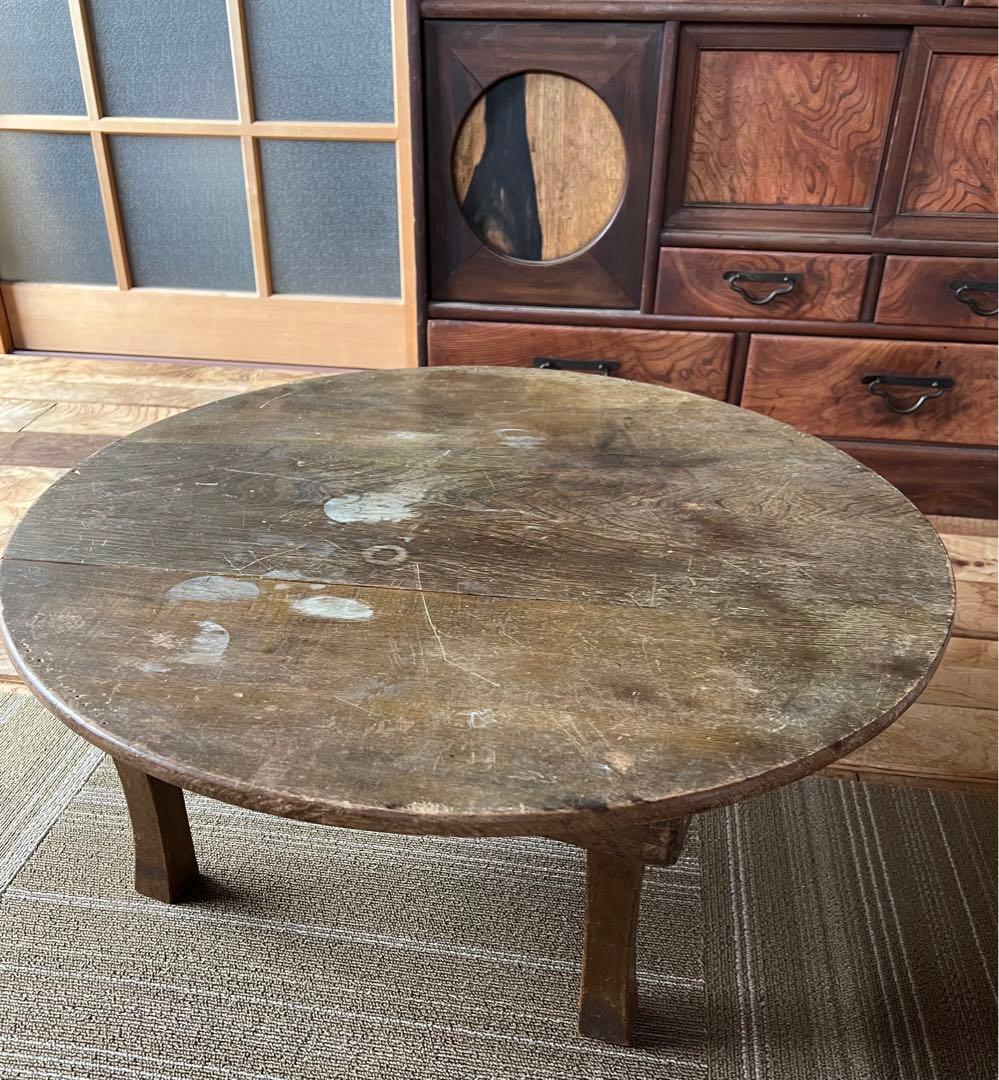 ちゃぶ台　木製　折りたたみ　レトロ ちゃぶ台 アンティーク レトロ」の人気商品一覧 | 安い商品を通販