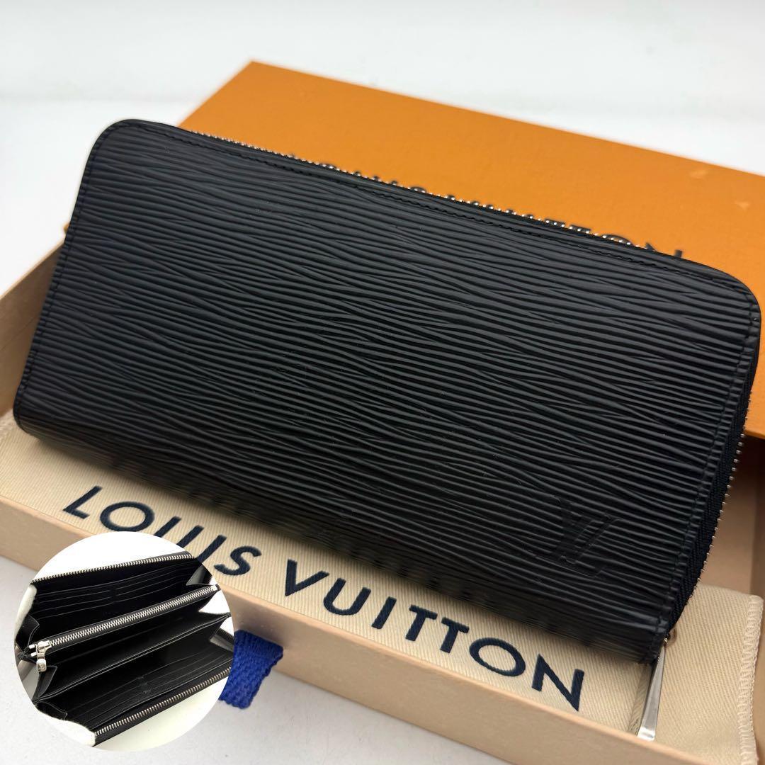 極上美品】ルイヴィトン エピ ジッピーウォレット 黒 ノワール長財布