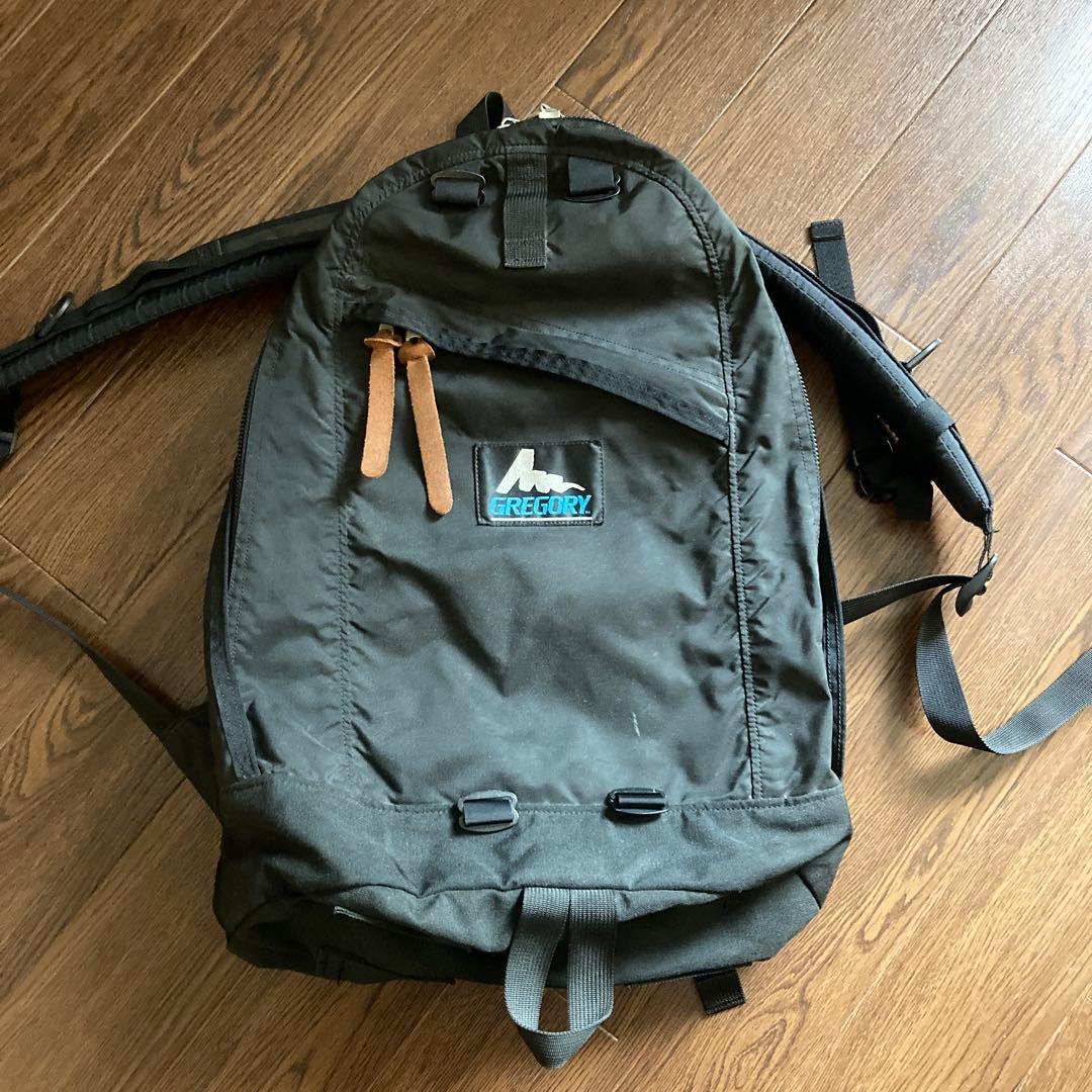 希少】 グレゴリー 青タグ デイパック 黒 ブラック リュック 90s USA