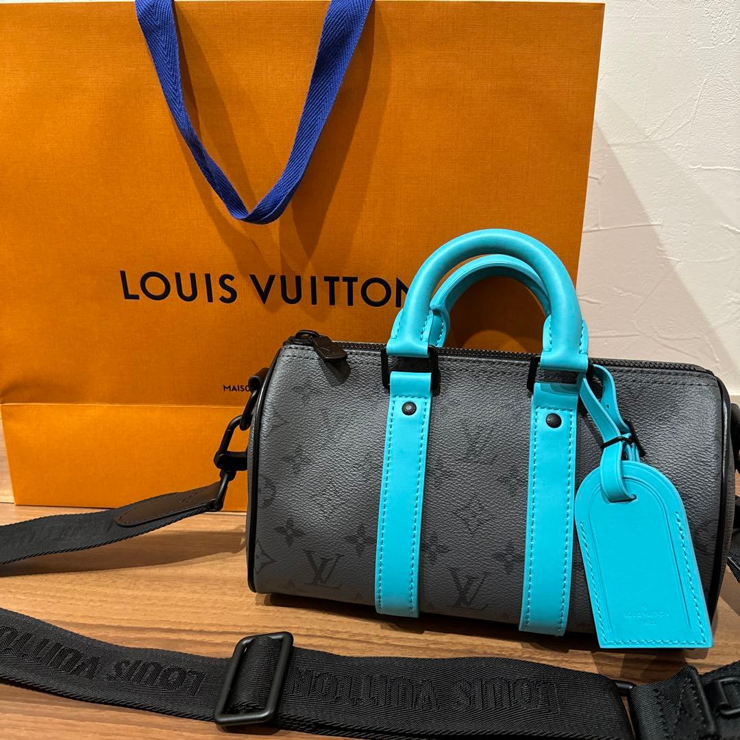 Louis Vuitton キーポル25 限定カラー ターコイズ ルイヴィトン - メルカリ