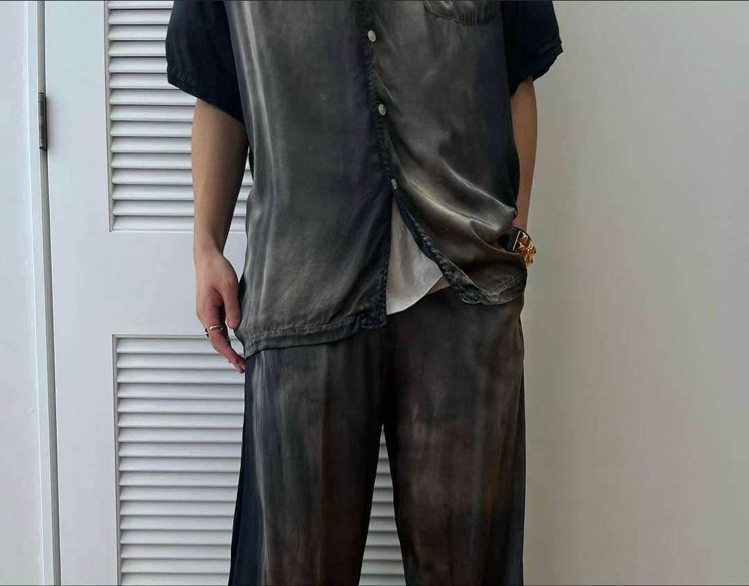 ✨最終値下✨】KAMIYA Red Devil Bowling Shirt - メルカリ