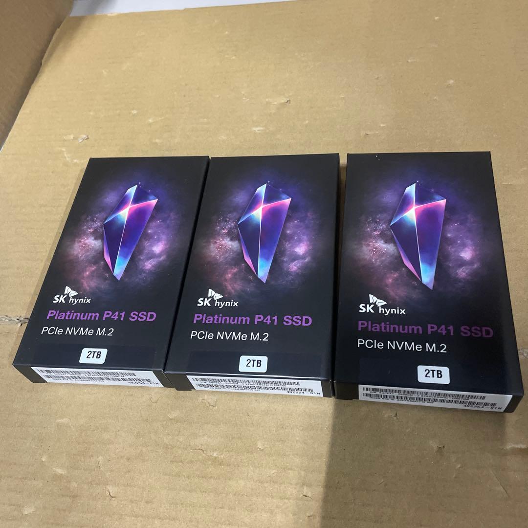 てんてんさん専用 エスケイハイニックスPlatinum P41 2TB 3点 HOT ! SK