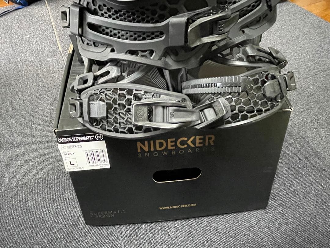 樹*様 Nidecker スーパーマチックカーボン　Lサイズ 楽天市場】24-25シーズン NIDECKER SUPER MATIC CARBON ナイデッカー