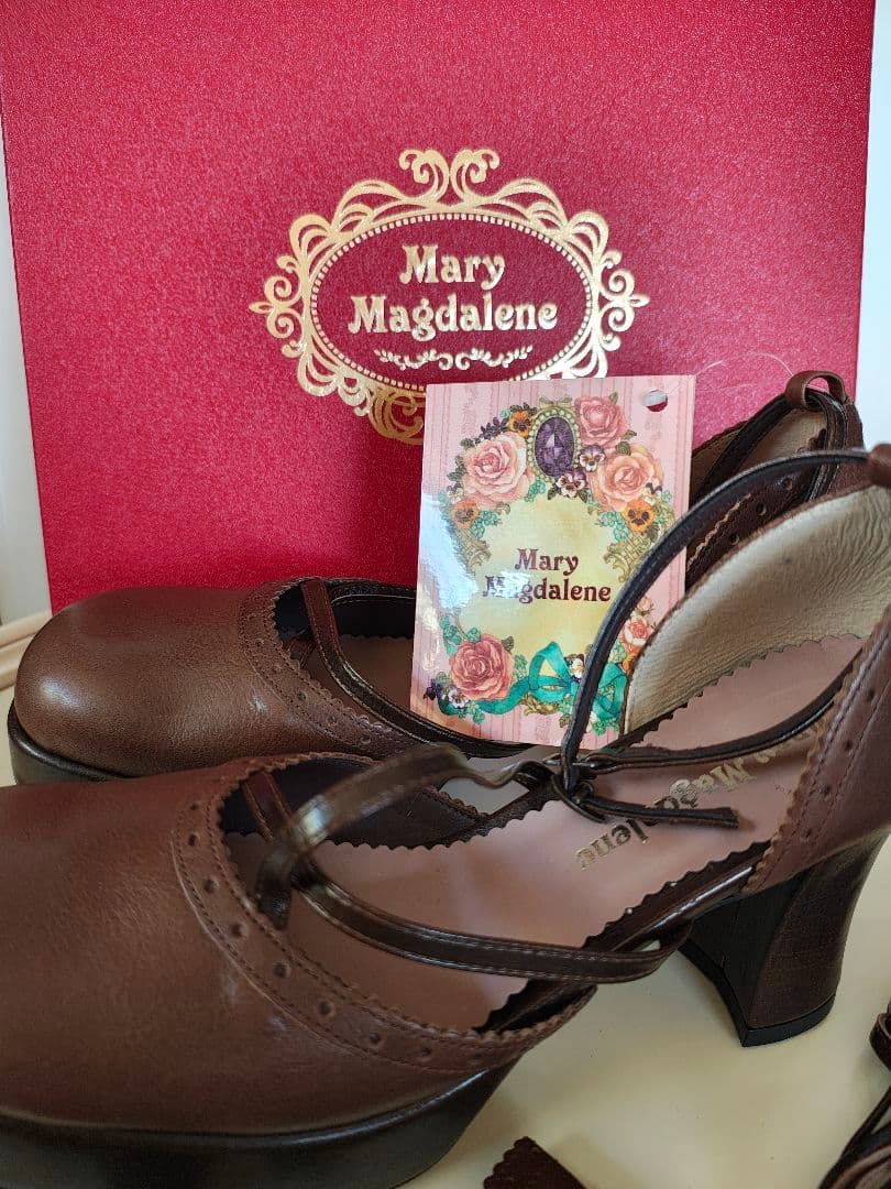 s*h様 Mary Magdalene メアリーマグダレン 編上リボンストラップ 243-0602_04.jpg