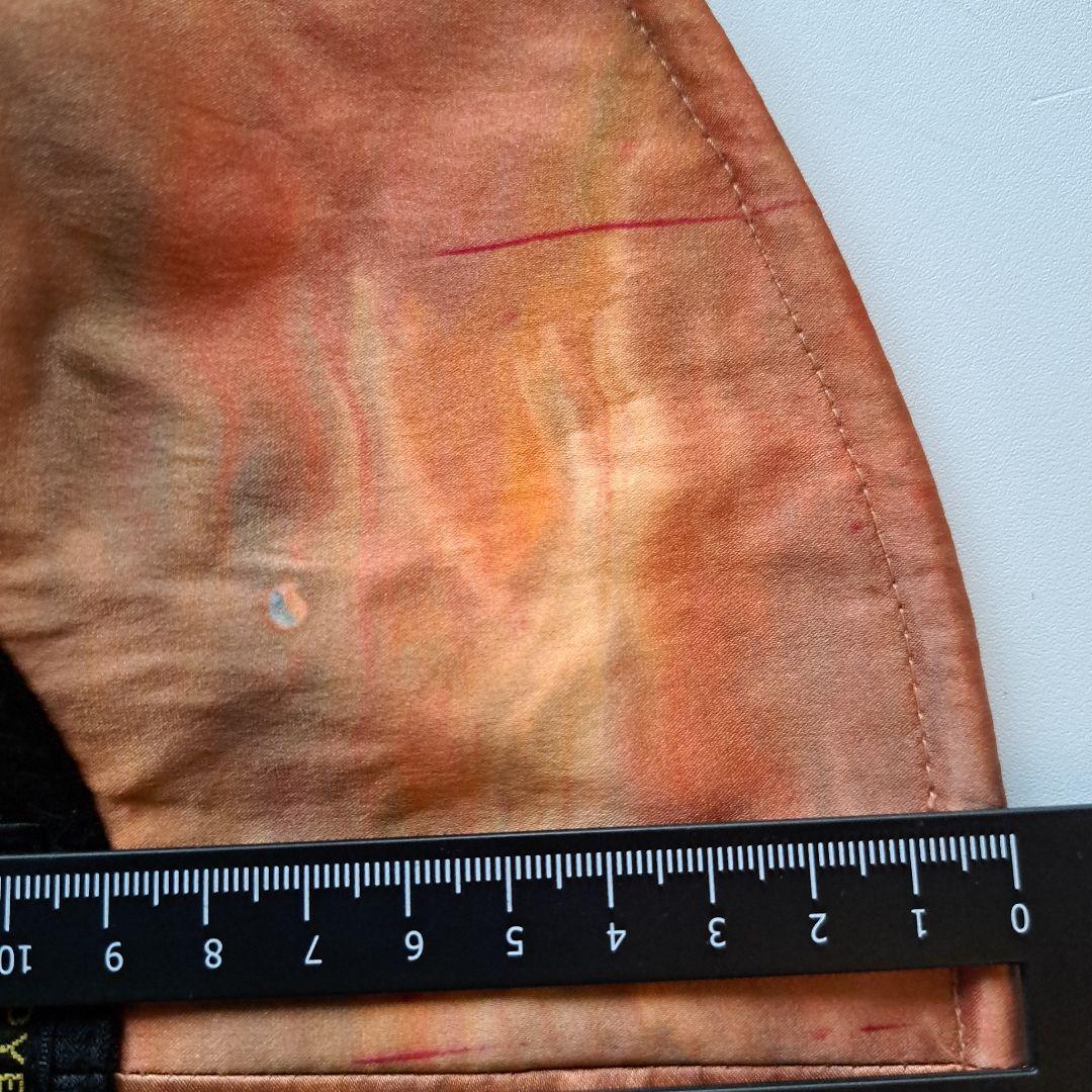 高級 定価4.5万 墨流し染 シルクハット 絹 創作 染美堂 帽子 ソフトハット