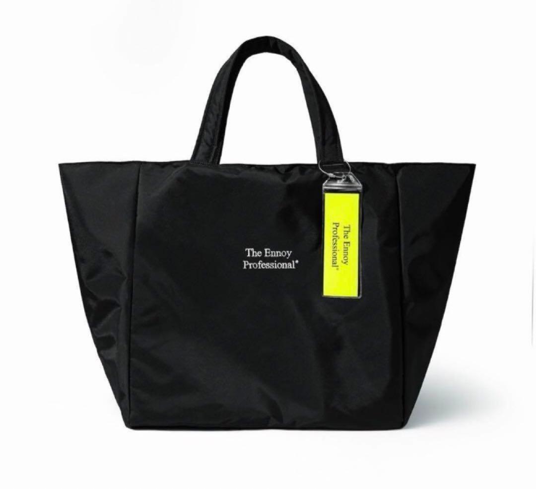 The Ennoy Professional ブラックトートバッグ - メルカリ