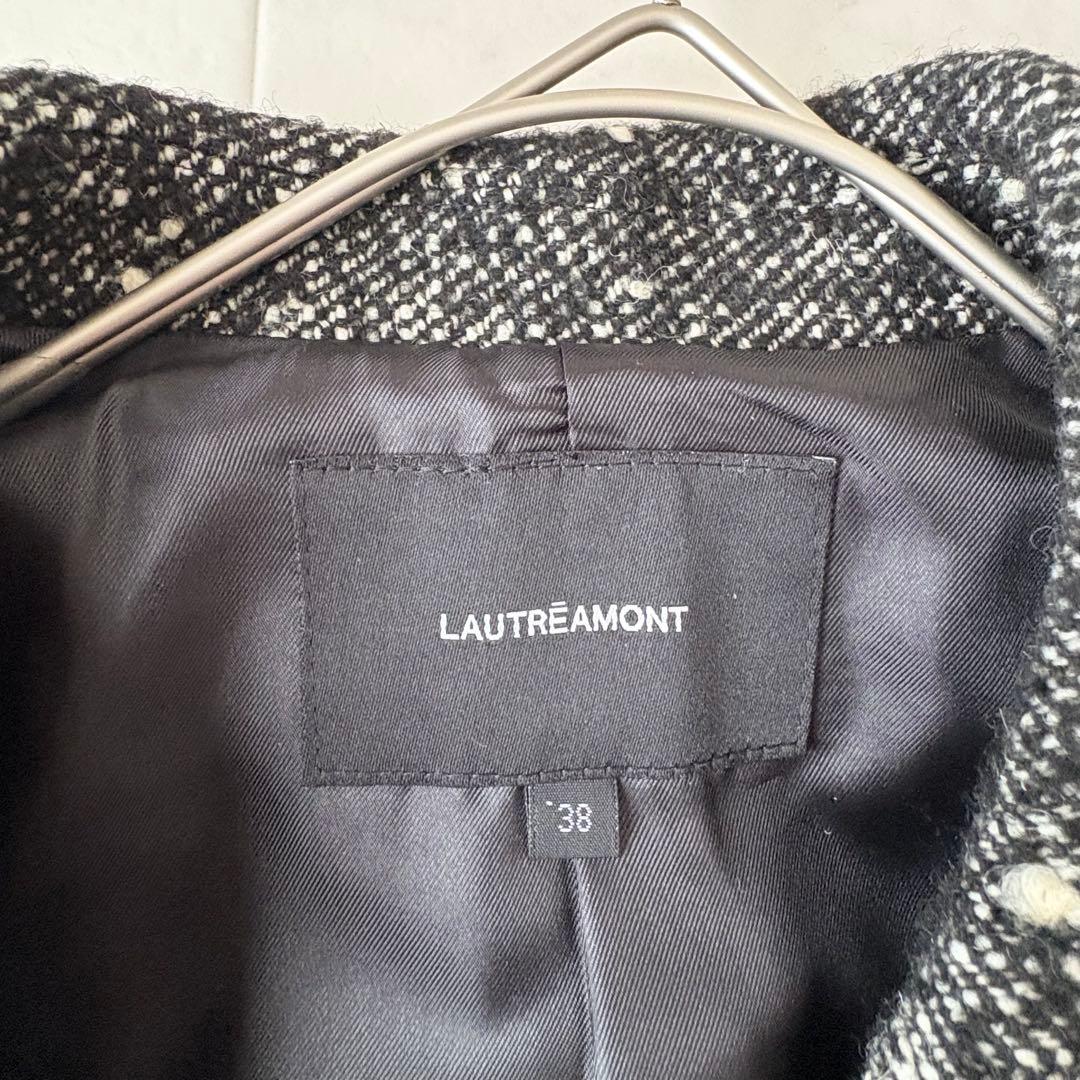 未使用✨定価5万《ロートレアモン》24AW ネップツイードジャケット 38