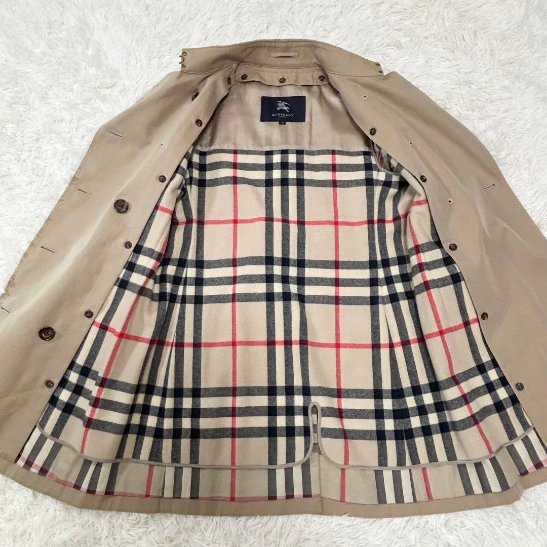 バーバリー ロンドン トレンチコート ライナー メガチェック ハニー