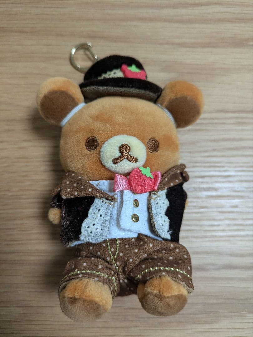 リラックマ ファッションショーおでかけぬいぐるみキーホルダー ロフト