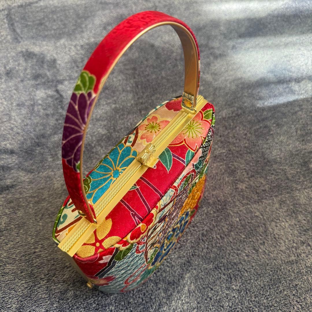 《最終値下げ》草履バッグセット 染め生地使用 LLサイズ