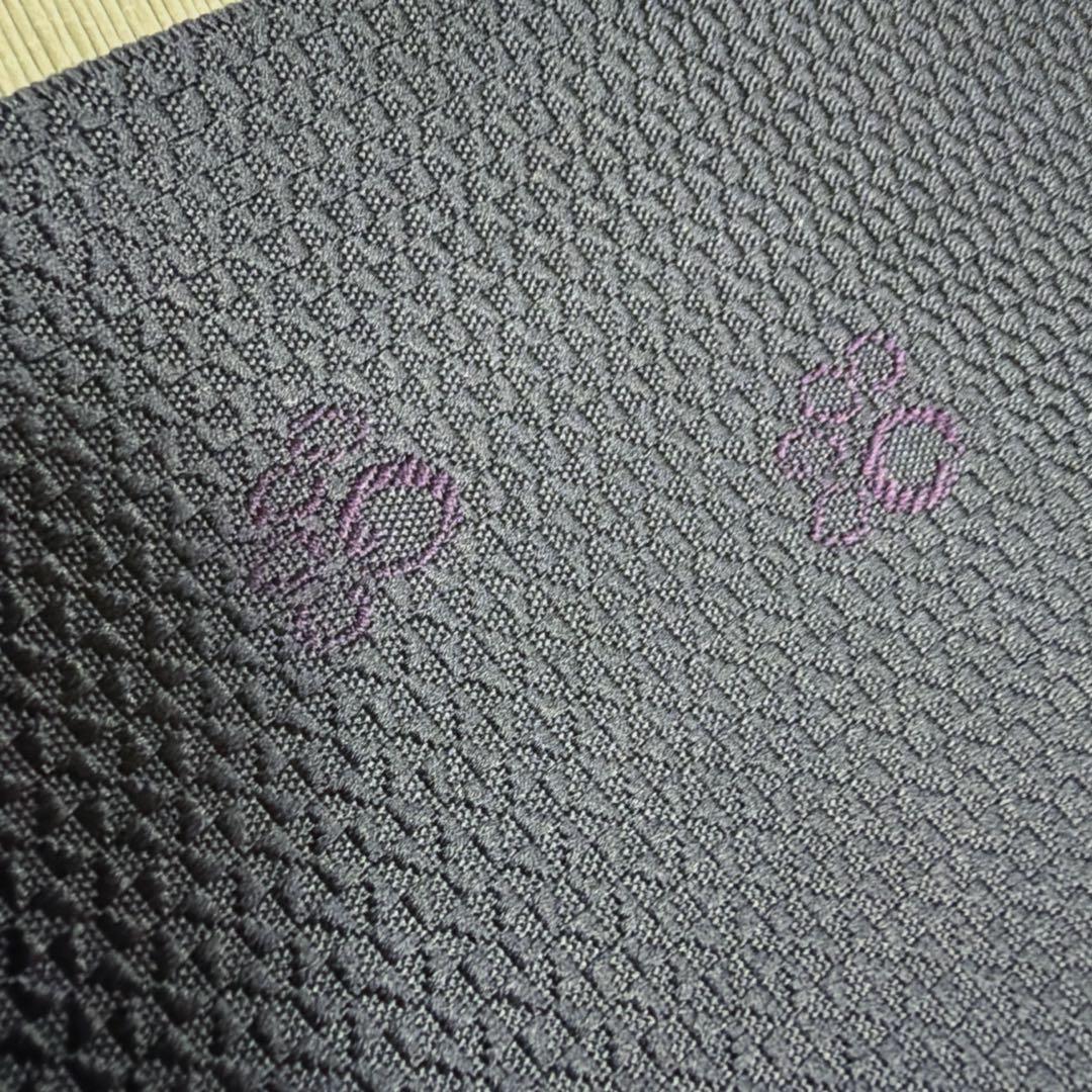 正絹　博多織　名古屋帯《ねこ》