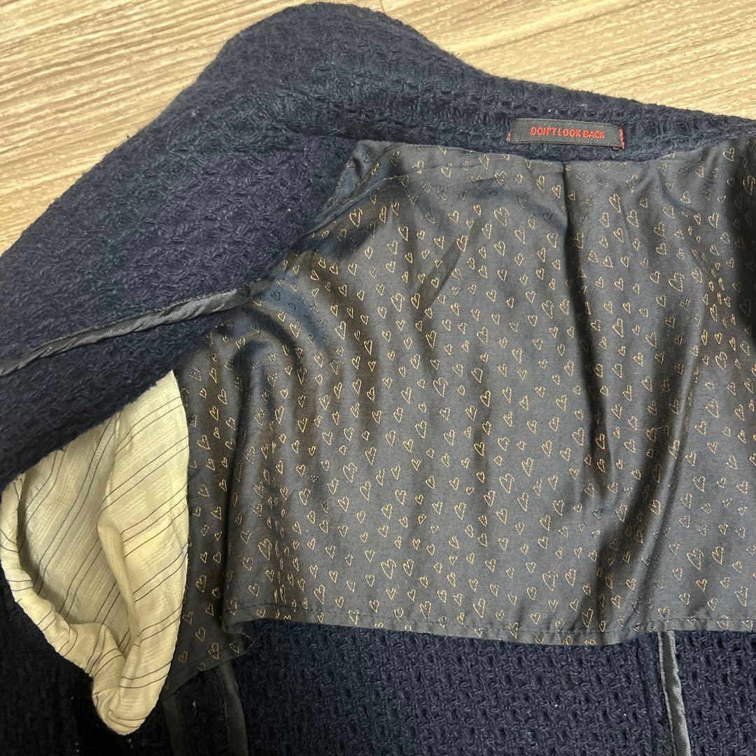 THE GIGI ザジジ　ネイビー チェスターコート