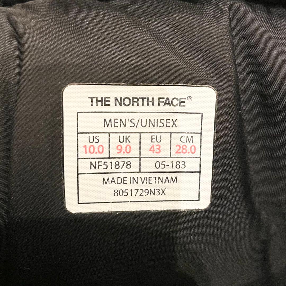 【未使用に近い】ノースフェイス NUPTSE BOOTIE WOOL 28cm