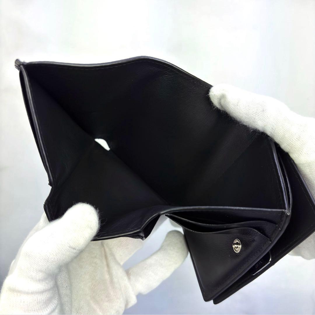 【正規品✨】LOEWE アナグラム トライフォールド ウォレット三つ折り財布