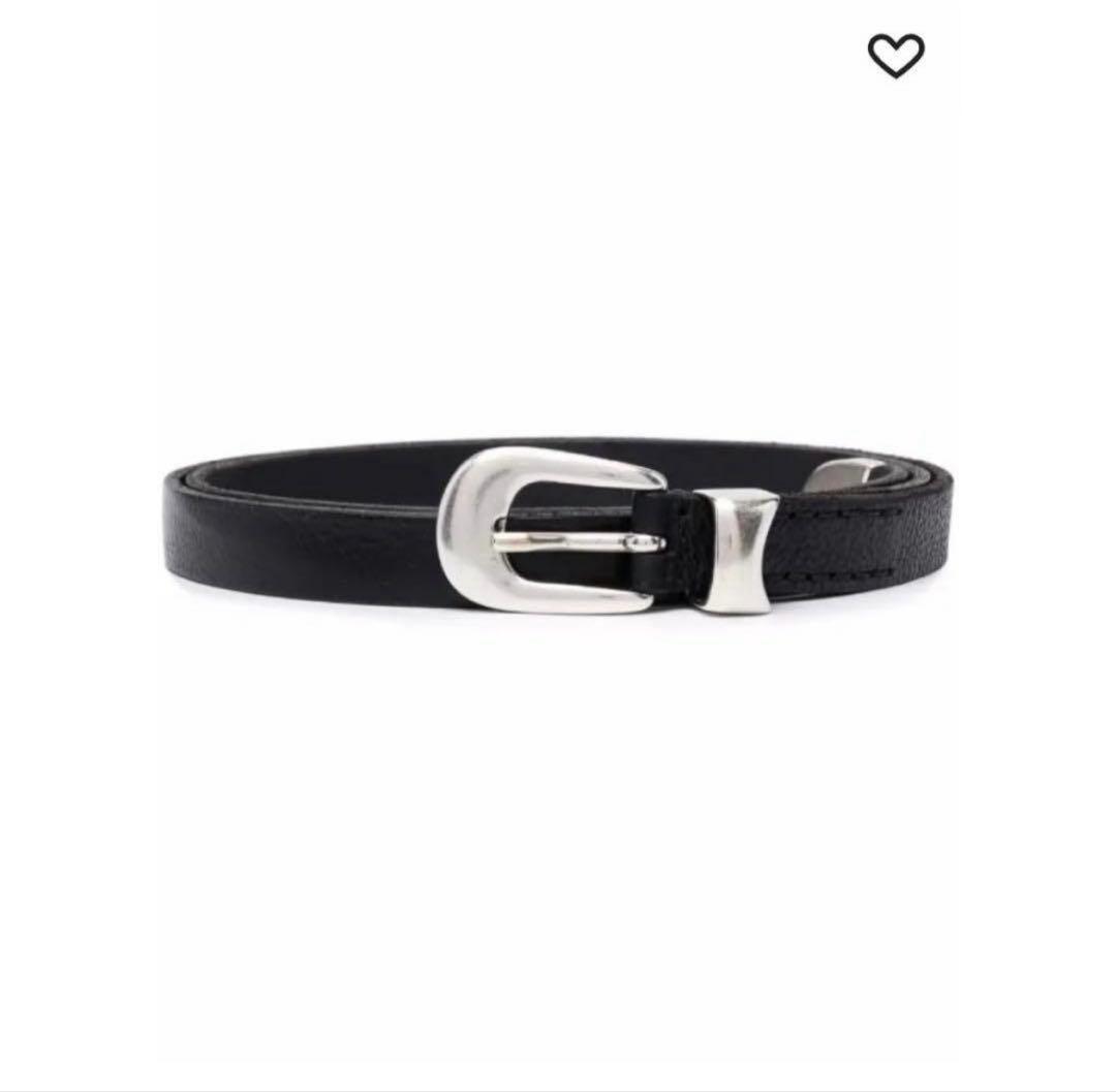 our legacy 2cm belt black 70 - メルカリ