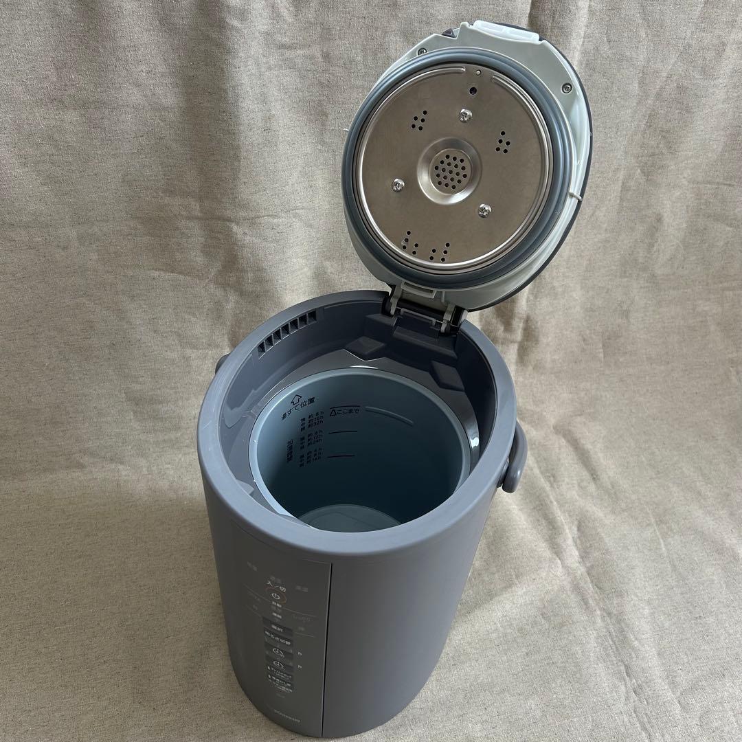 象印 EE-DD35-HA グレー スチーム式加湿器 3.0L 2023年製