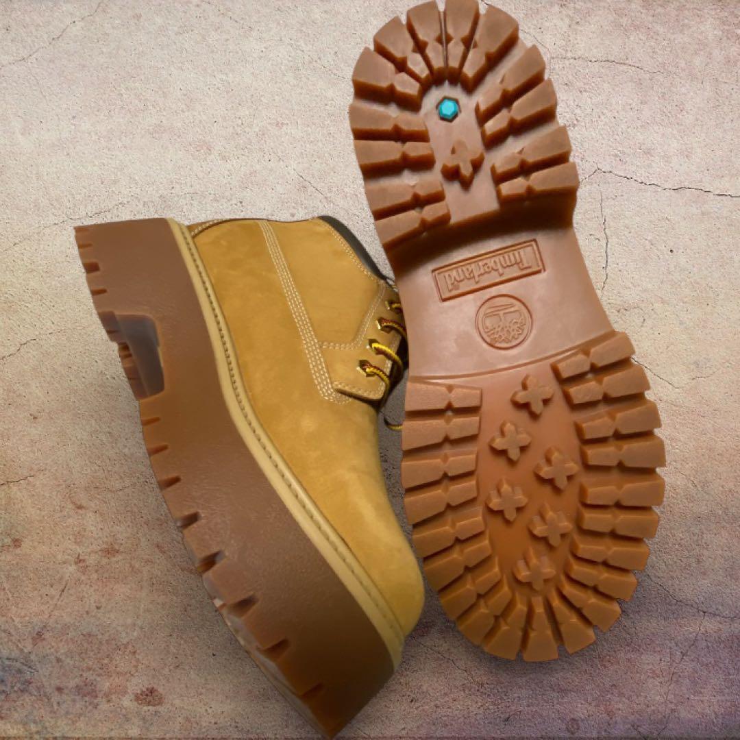 【Timberland】*＊美品厚底ブーツ＊* 25.0cm レディース