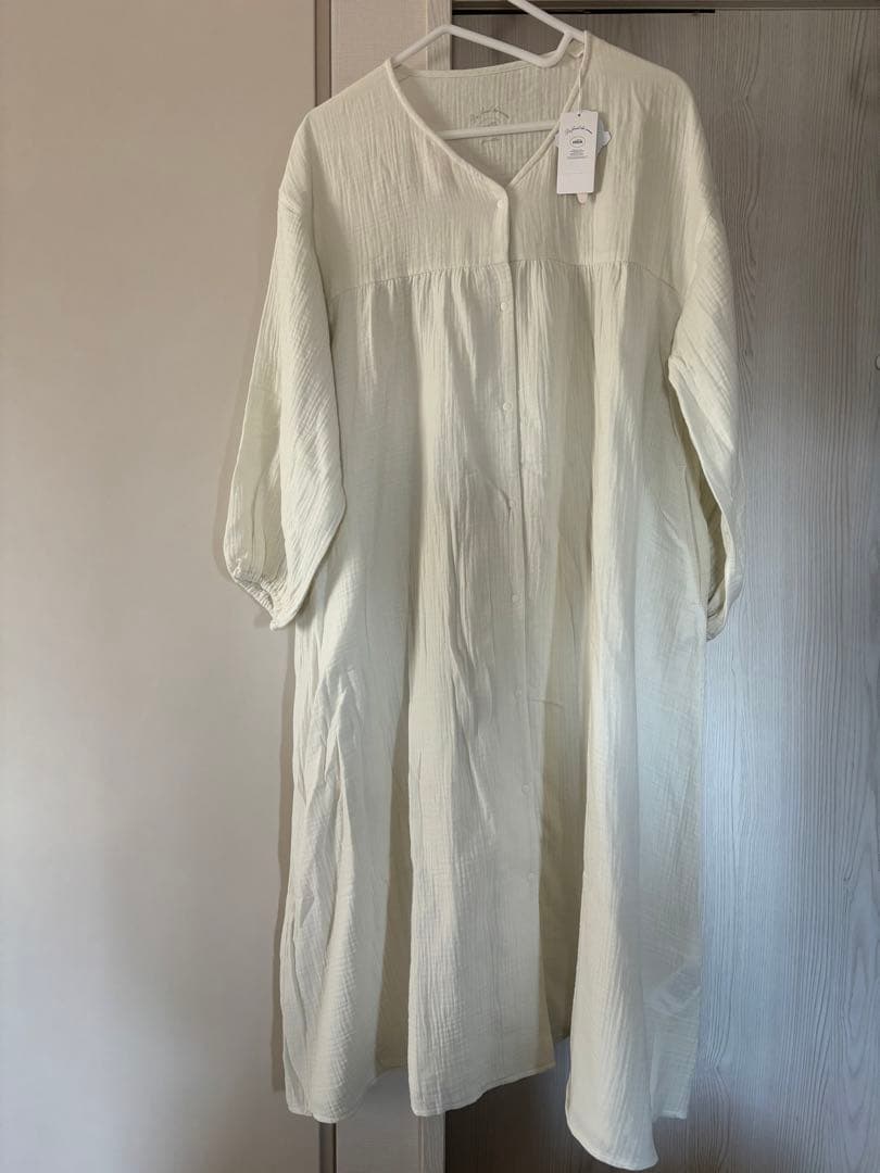 新品タグ付き　gelato pique マタニティガーゼワンピース ミント F gelato pique｜マタニティガーゼワンピース | Rakuten Fashion(楽天