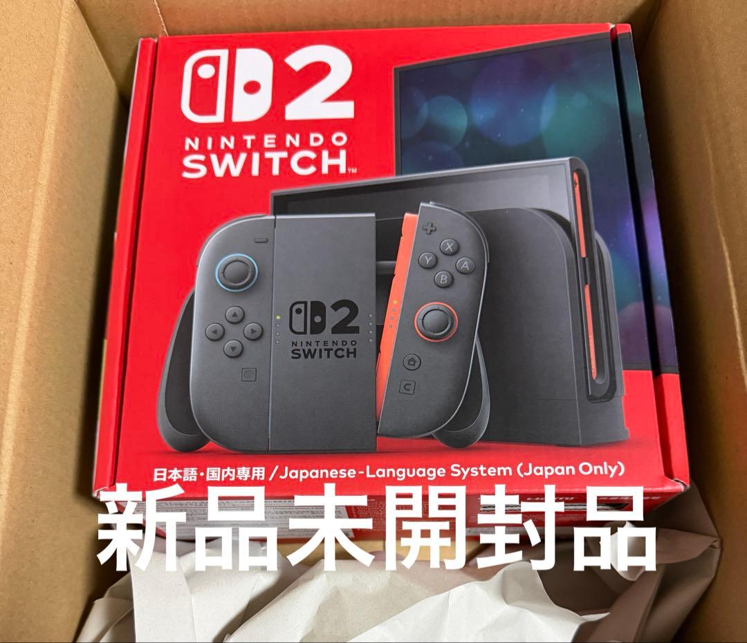 新品未使用】Nintendo Switch 2(日本語・国内専用) 翌日配送 - メルカリ