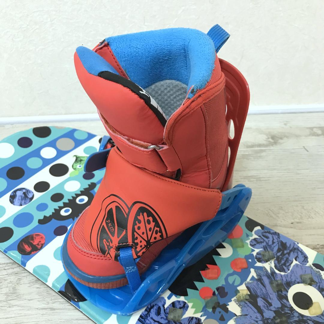 HEAD ROWDY キッズ用 スノーボード 80cm フルセット 16.5cm