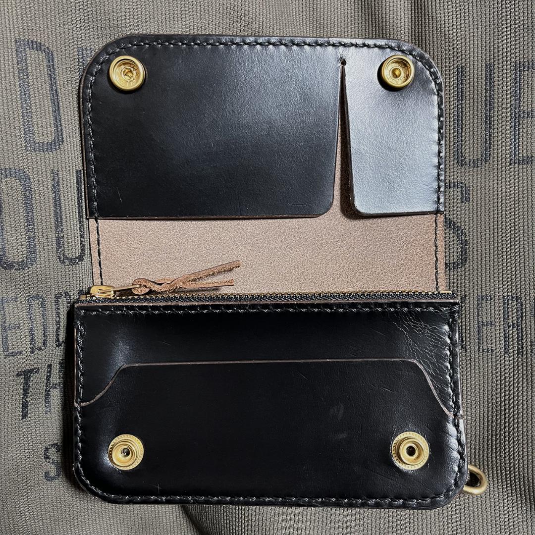 トラッカーウォレット ミドルトラッカーウォレット クロムエクセル 茶