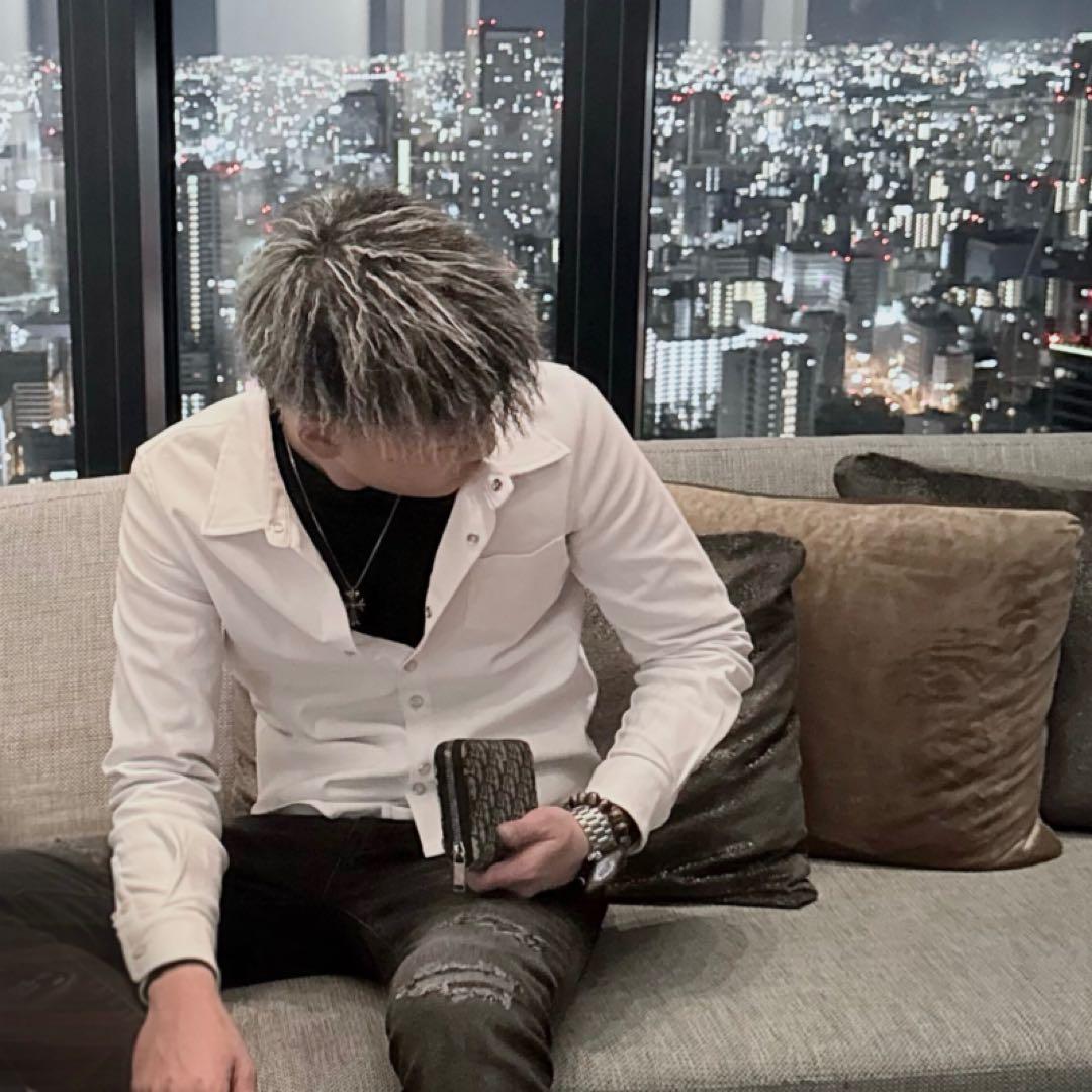 激レア】 ICEKING着用 アダムスジャグラー カッターシャツ ホワイト