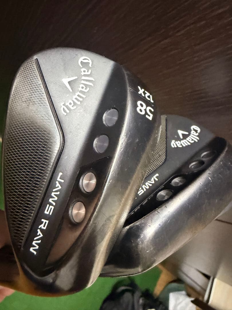 キャロウェイ　JAWS RAWウェッジ　3本セット　48.52.58