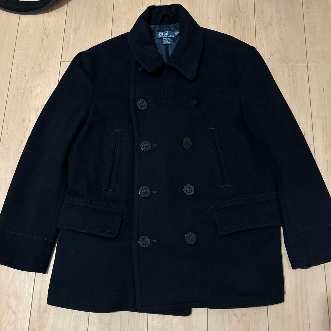 ポロラルフローレン ピーコートXL 10's U.S. NAVY 13スター - メルカリ