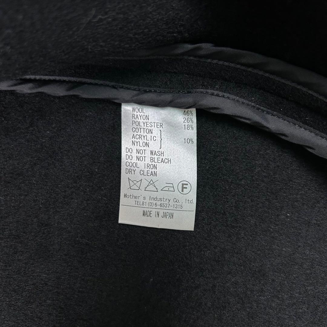 人気♡ミズイロインド ダッフルコート ダブルフェイス フード トグル