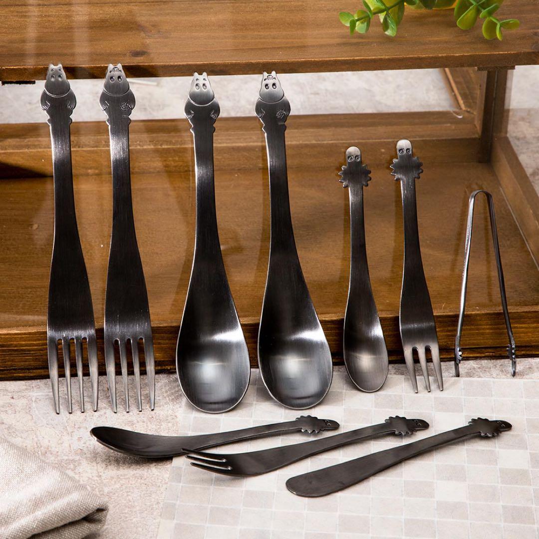 ムーミン MSP ブラックカトラリーセット - メルカリ