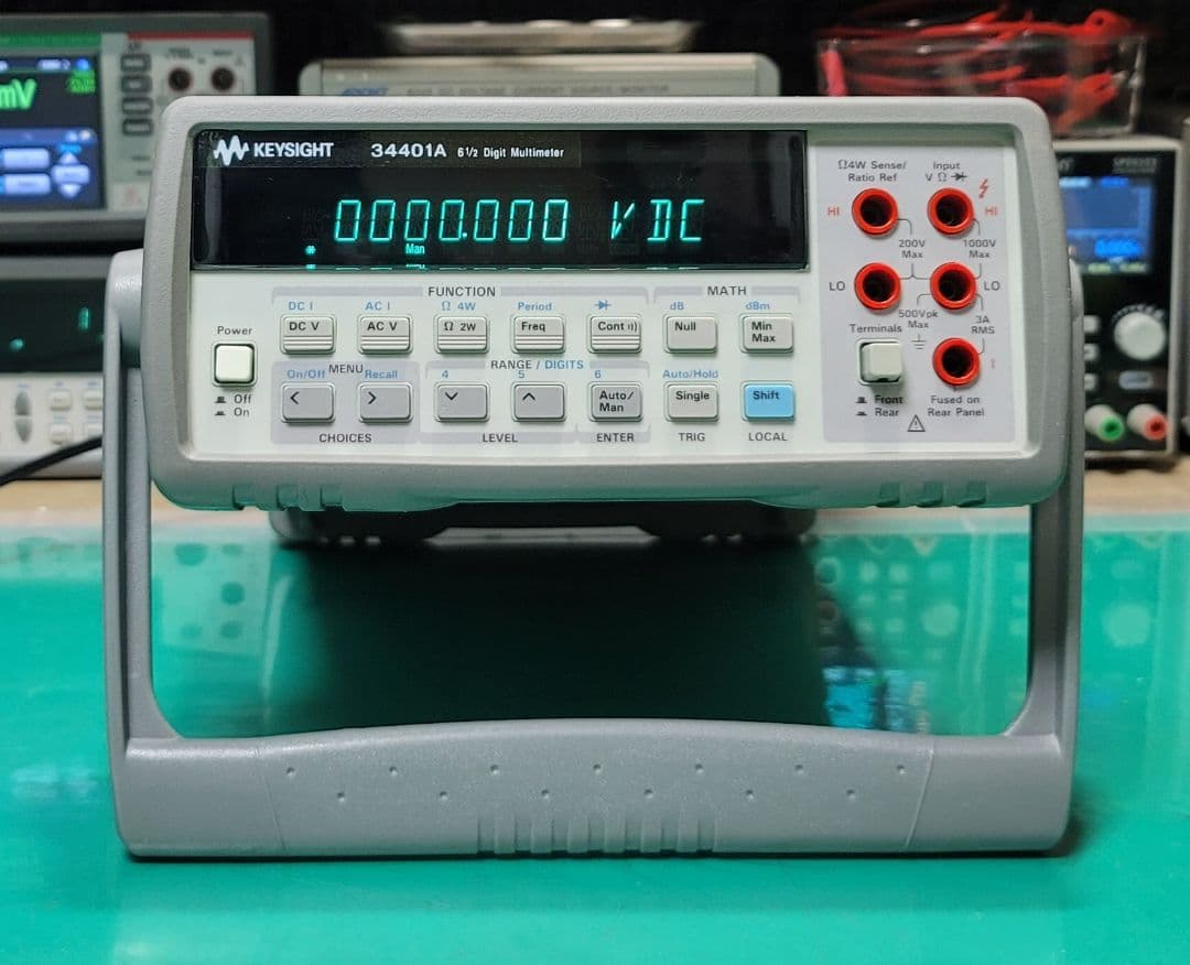 HP/Agilent 34401A 6.5桁 デジタルマルチメーター測定良好 Keysight / Agilent 34401A Digital Multimeter, 6½ Digit
