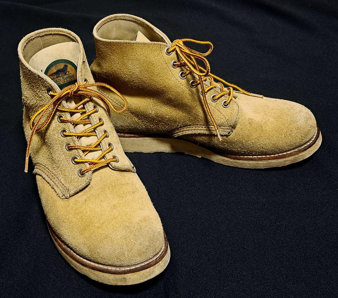 1*0様 redwing 8167 半円タグ スウェード ワークブーツ 9E 9 REDWING RW-8167 半円犬タグ 97年製 - 赤い羽BLOG
