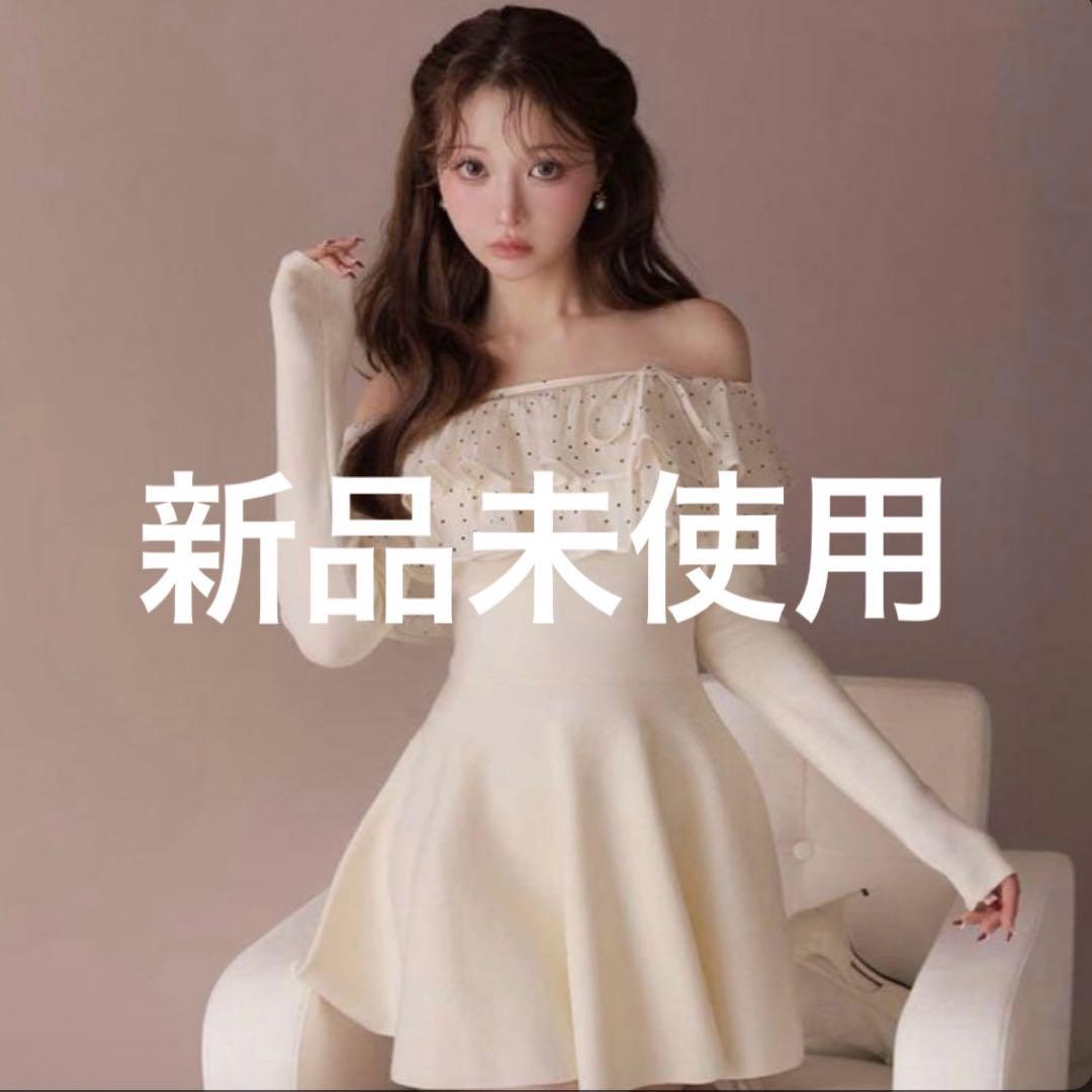 M me eme Petite Dot Frill onepiece - メルカリ