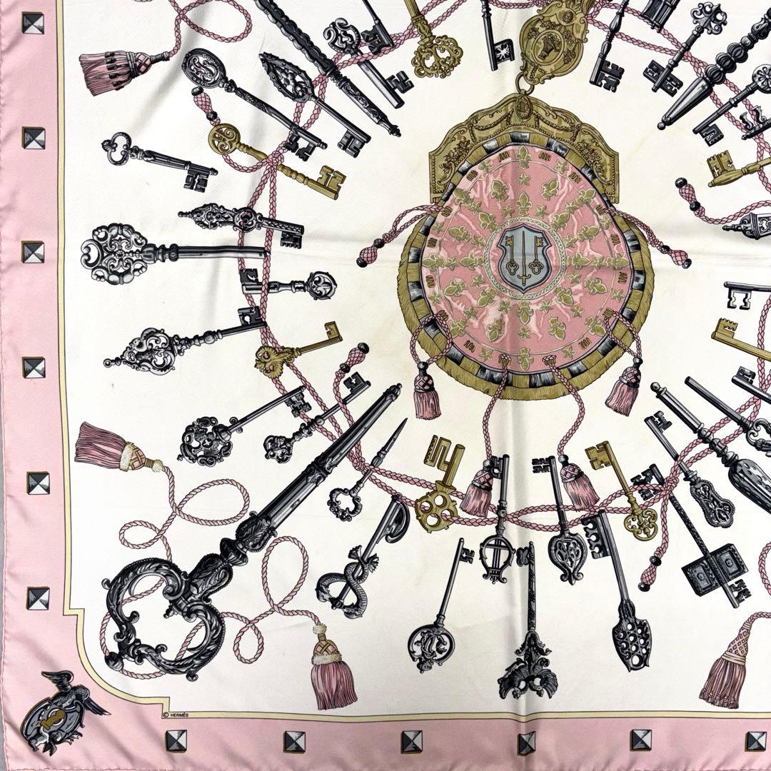 HERMES PARIS エルメス 大判スカーフ カレ90 シルク 希少 - メルカリ