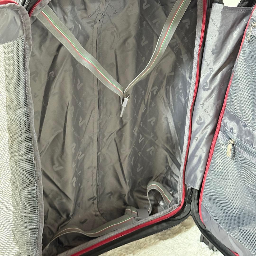 美品✨ロンカート　ダブル　キャリーケース　バックパック　ブラック　2way