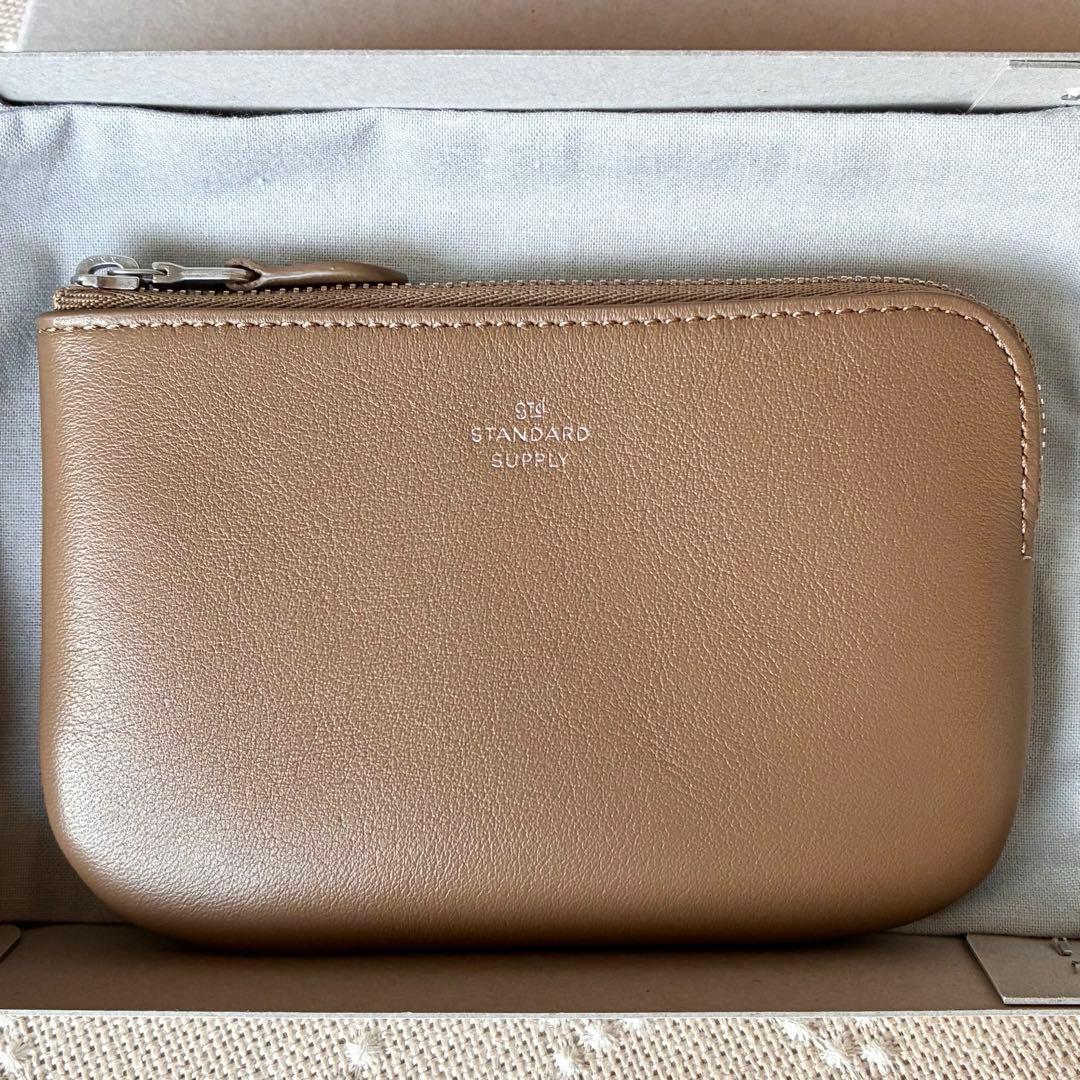 お値下！スタンダードサプライ PAL オーバルジップウォレットS