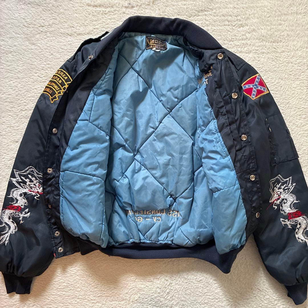 70s コリジャン WEST-PAC スーベニアジャケット ネイビー