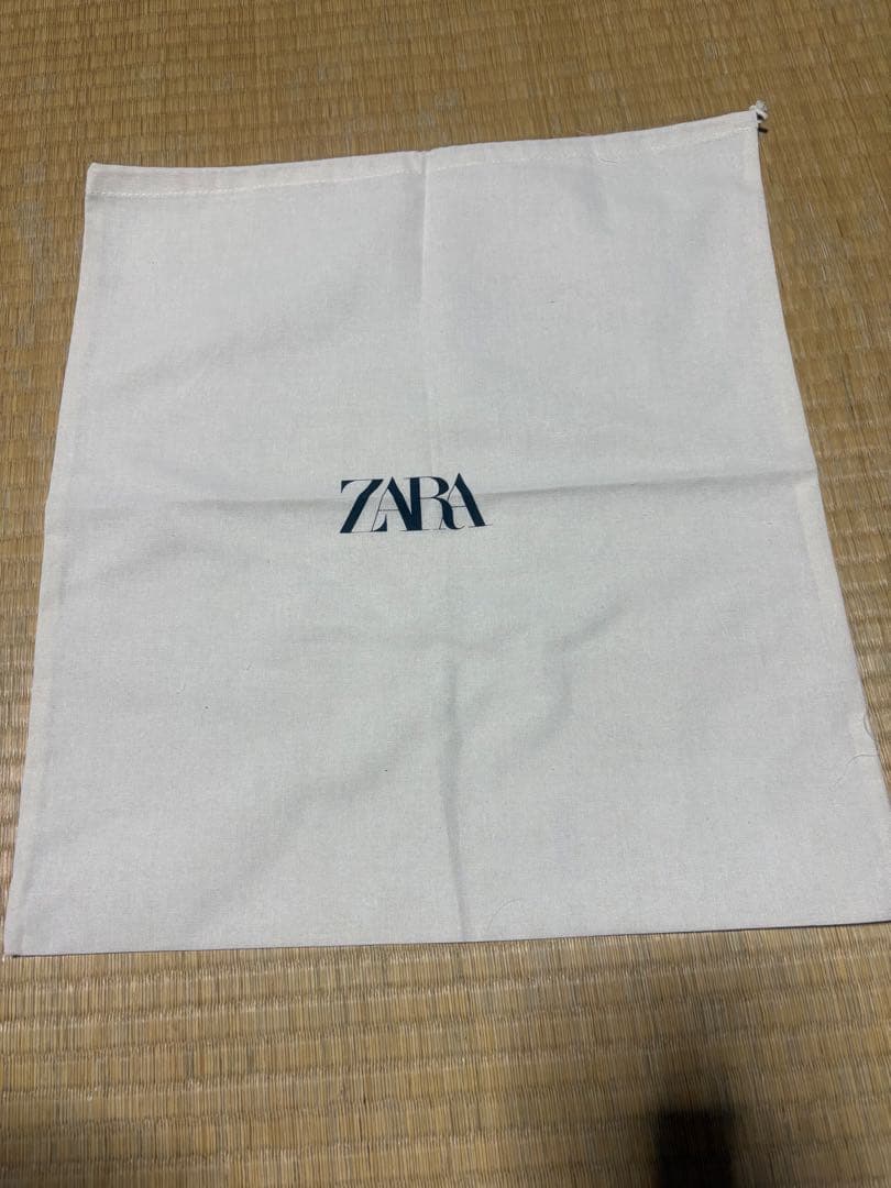 ZARA ショップ袋 ホワイト - メルカリ