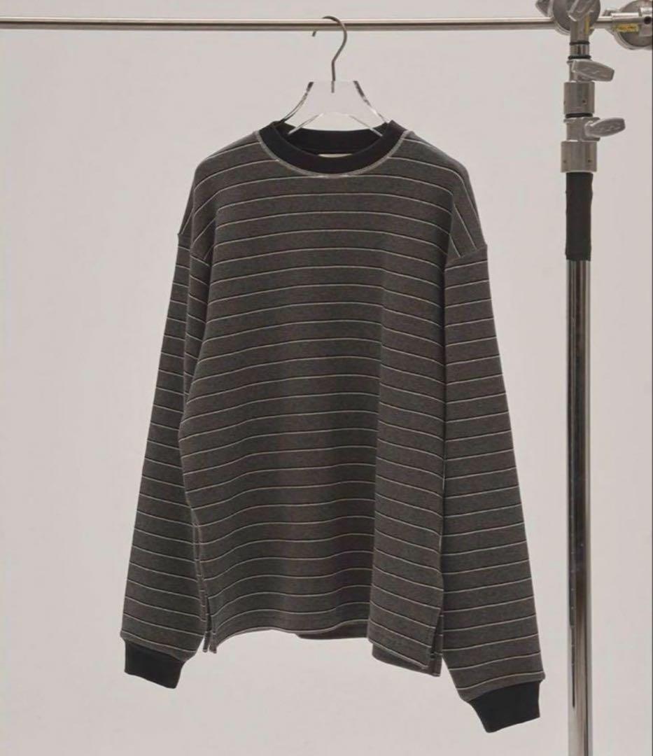新品 todayful Border Long T-shirts グレー - メルカリ
