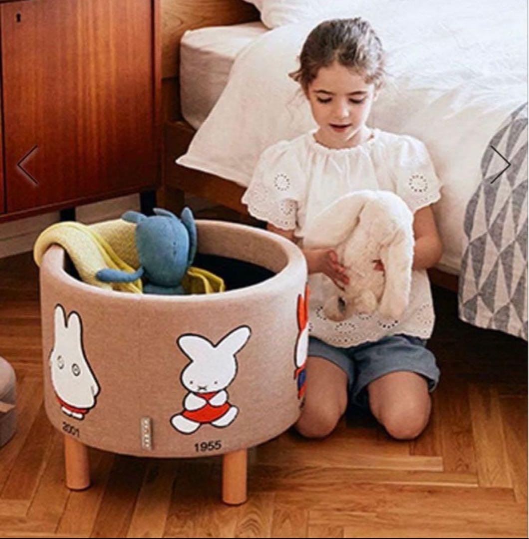 ミッフィー収納スツール Dick Bruna コラボ スタジオクリップ - メルカリ