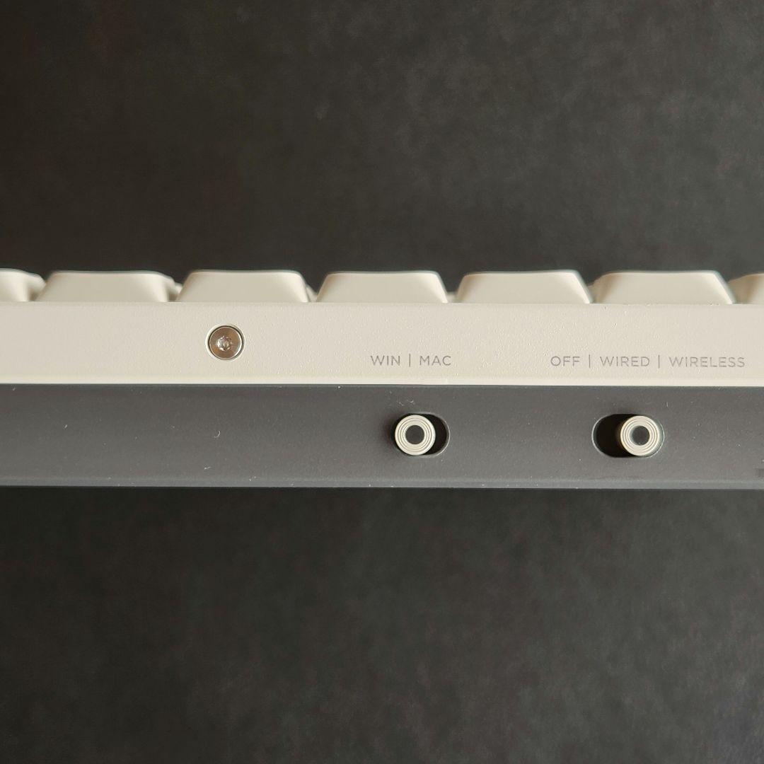 Nuphy Node 75 Lunar White 赤軸 Red Nano - メルカリ