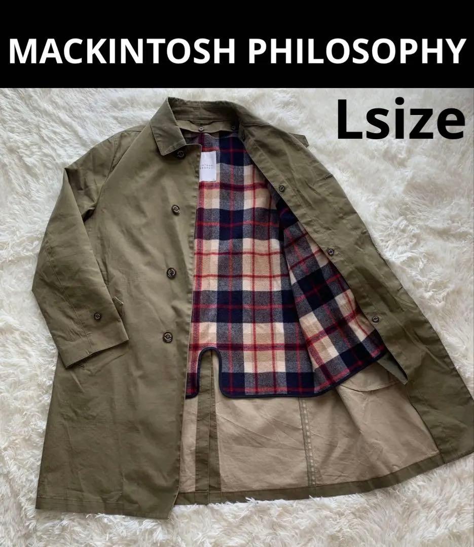 MACKINTOSH PHILOSOPHY ステンカラーコート Lサイズ MACKINTOSH PHILOSOPHY（マッキントッシュフィロソフィー） ステン